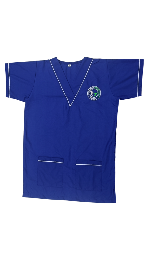 Women Scrub with Piping